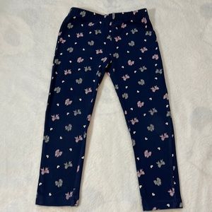 Size 5 Girls Faded Glory Bow Leggings